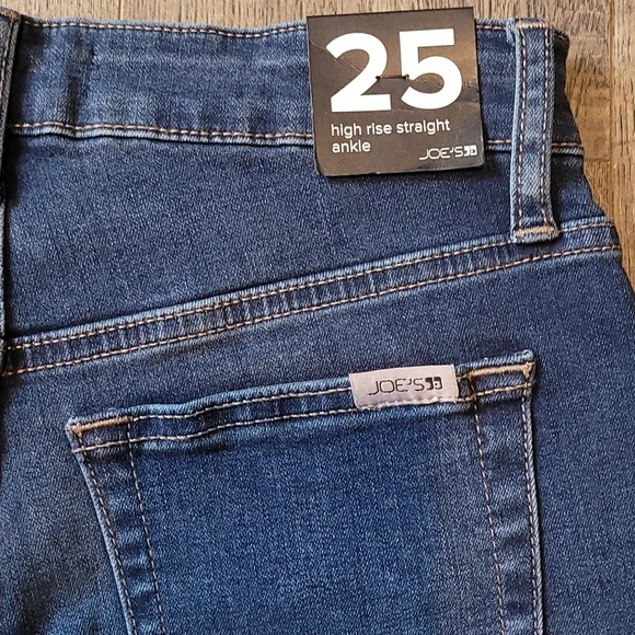 Joe Jeans Hedda hi rise straight leg women's size 25. New with tags. - Picture 5 of 7